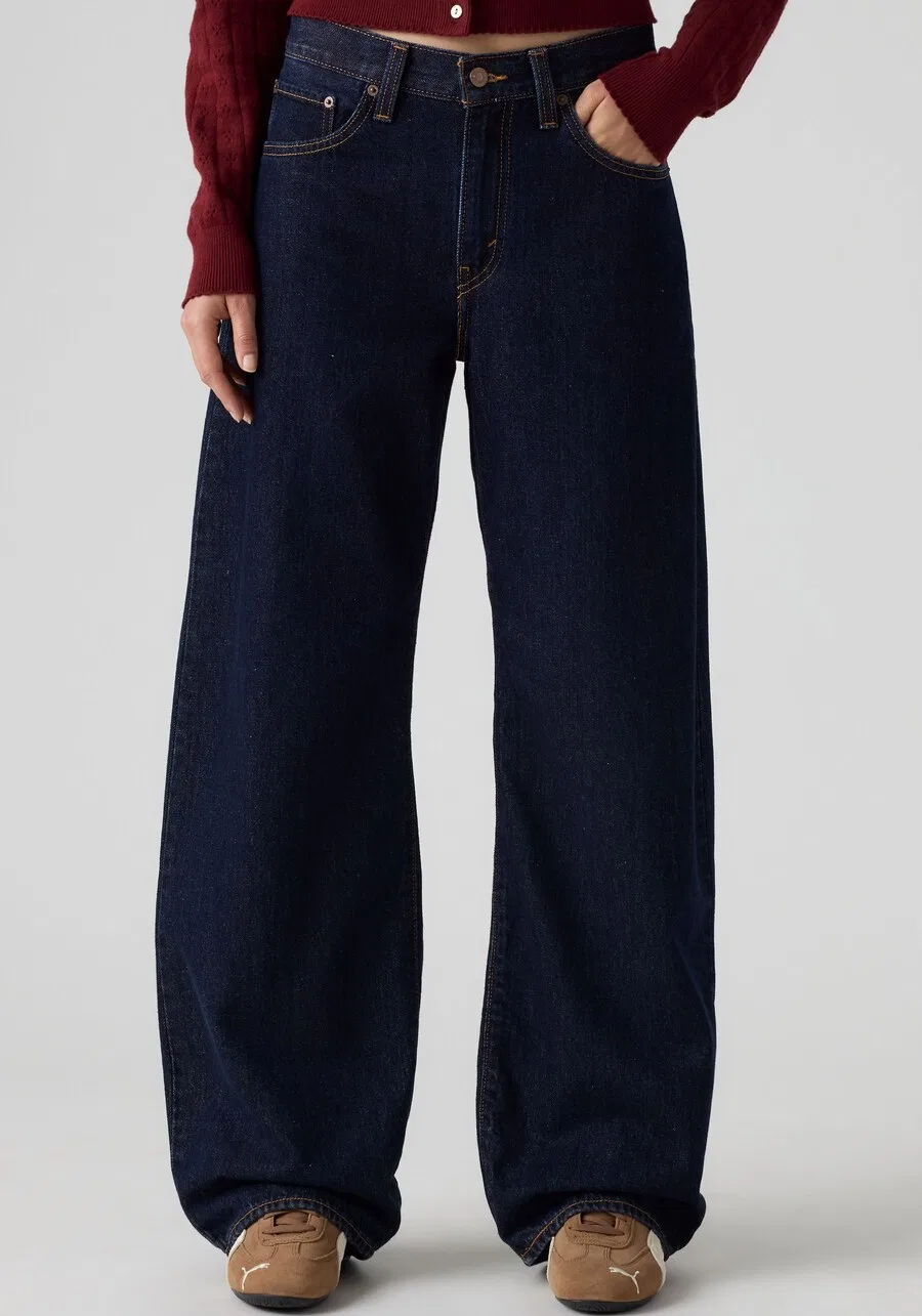 Джинсы LEVI'S Baggy Jeans 'Middy' цвета морской синевы — фото 2