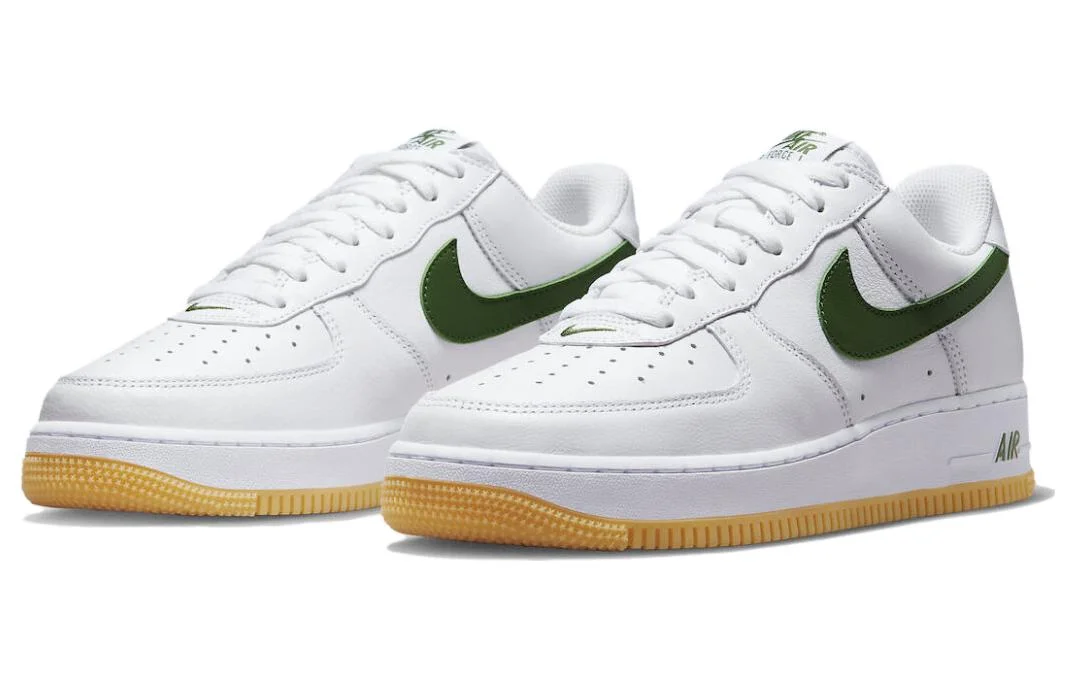 Кроссовки Nike Air Force 1 Low Retro Qs Color Of The Month White Forest Green — фото 3