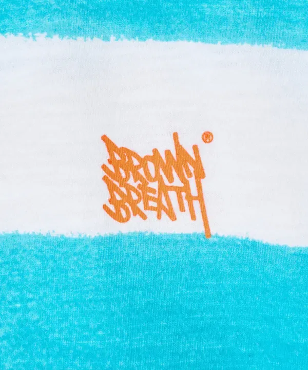Футболка с рисунком Kids crayon tag, Brownbreath Kids, светло-голубой — фото 4