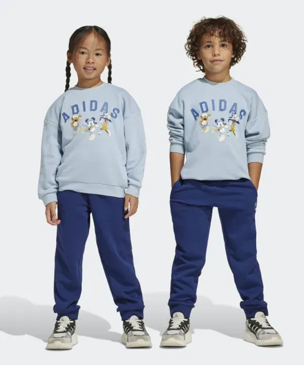 Спортивный костюм с Микки Маусом, Adidas Kids, синий