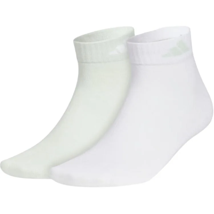 Носки Crew Unisex 2 Pack Adidas, 2 pack (linen зеленый+белый)