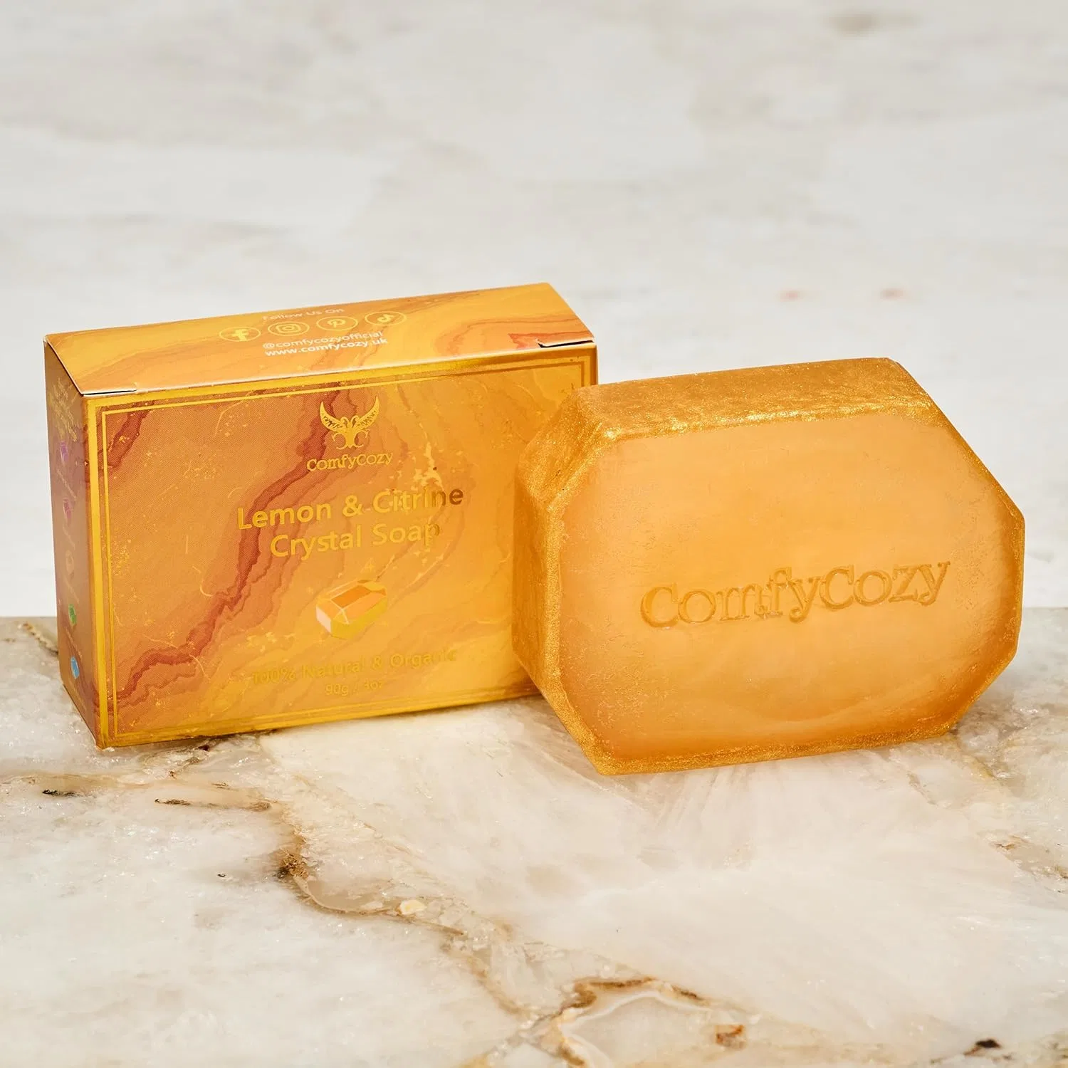 Кристальное мыло Lemon, ComfyCozy, 90 г