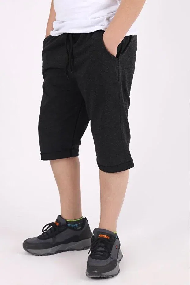 Детские шорты для мальчиков хлопковые Çiko Kids, Fume — фото 4