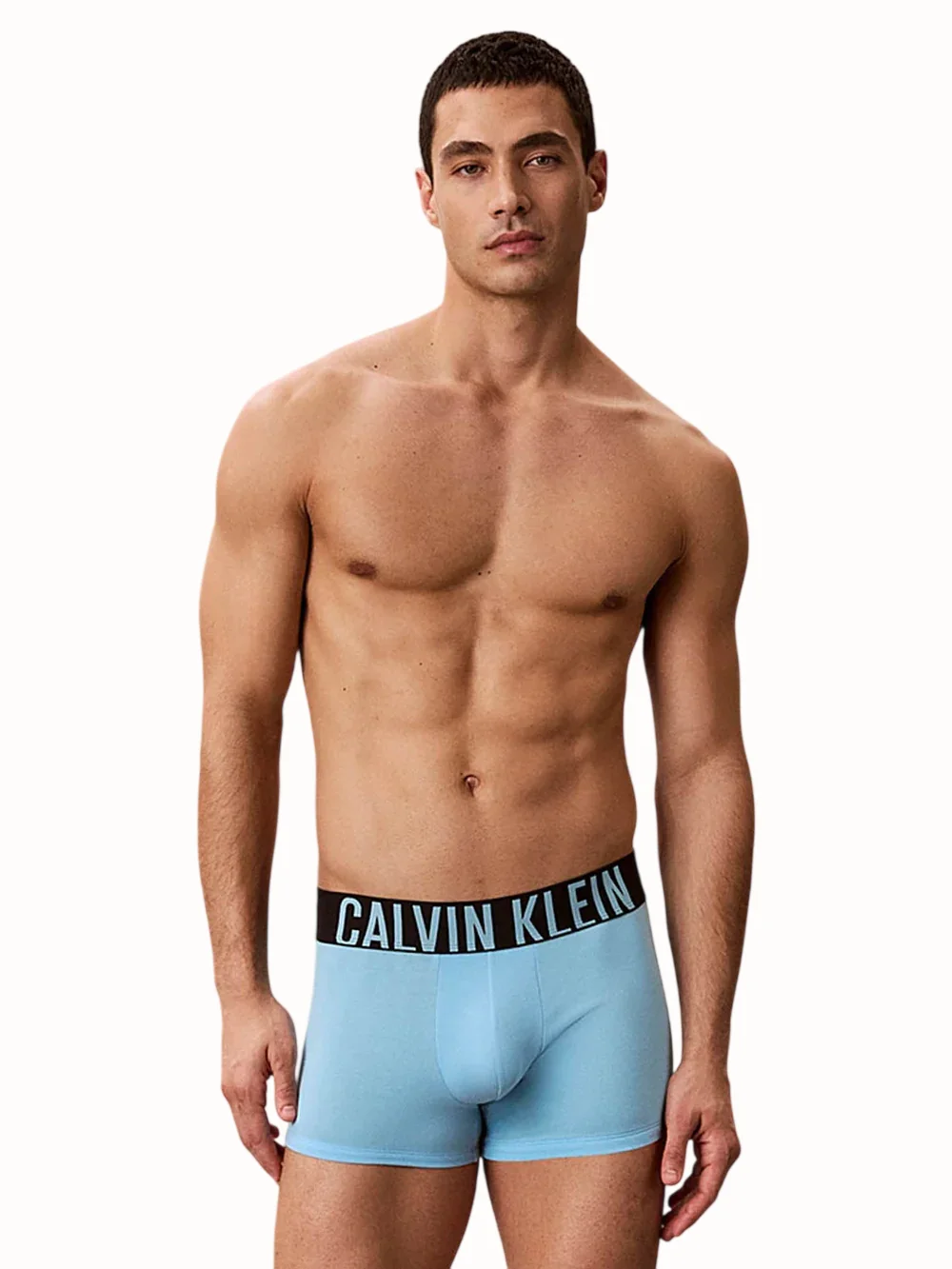 Комплект боксеров Calvin Klein Intense Power 3 шт., дымчато-голубой/черный/холодный синий — фото 2