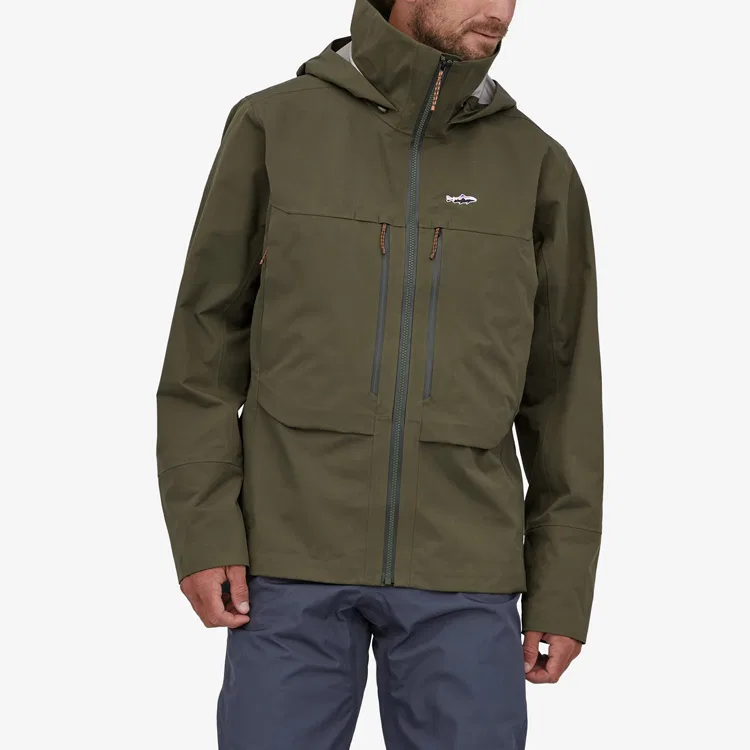Мужская куртка Swiftcurrent Patagonia, Dark Blue/Tidepool Blue — фото 4