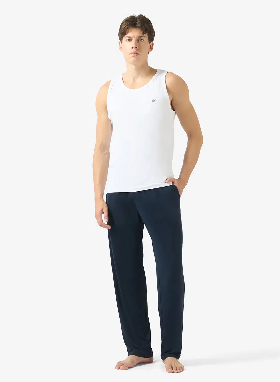 Штаны для сна Emporio Armani, синий — фото 2