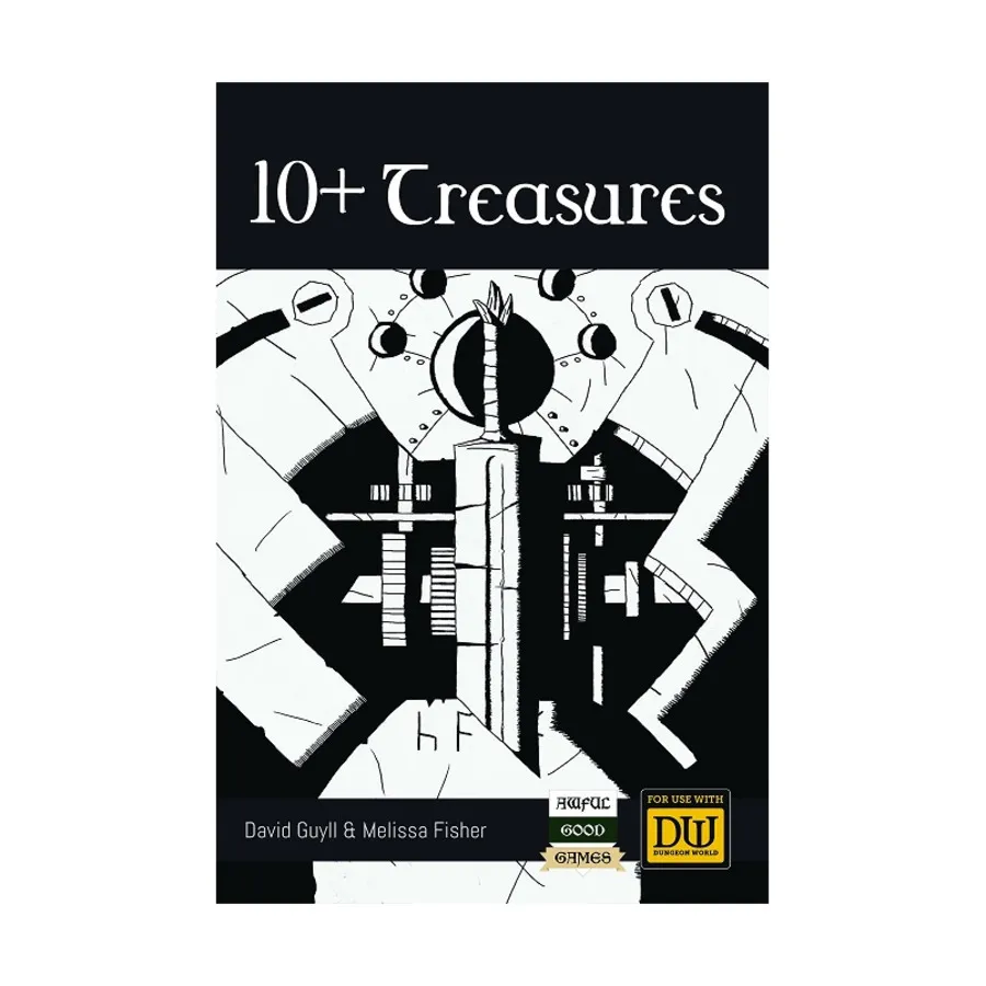 

10+ Treasures, Dungeon World (Awful Good Games), мягкая обложка