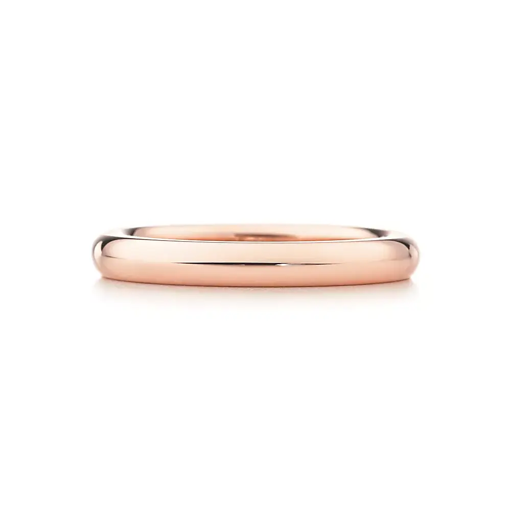 

Кольцо Tiffany & Co. x Elsa Peretti Stacking Band, розовое золото