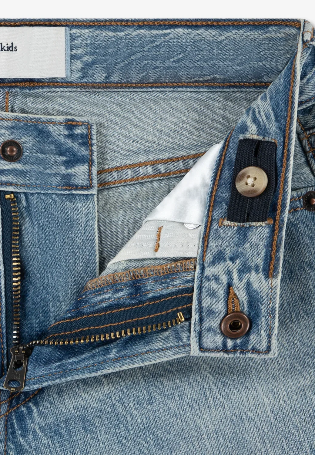 Рваные джинсы свободного кроя Abercrombie & Fitch, Drip — фото 4