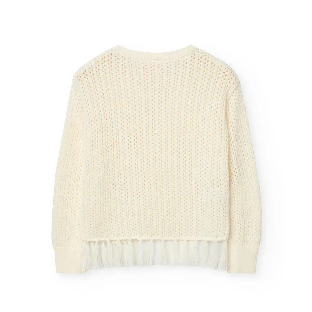 Свитер Boboli Knitwear, бежевый — фото 2