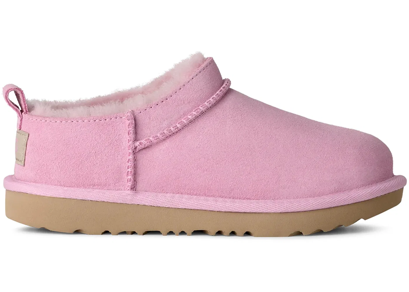 Детские тапочки с подкладкой UGG Classic Micro Slipper, Pink Diamond