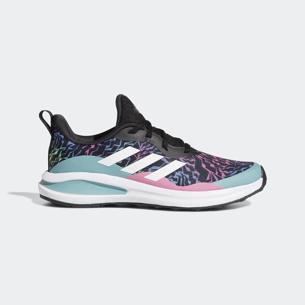 Детские кроссовки для девочек Fortarun adidas, Black/White/Mint Ton — фото 3