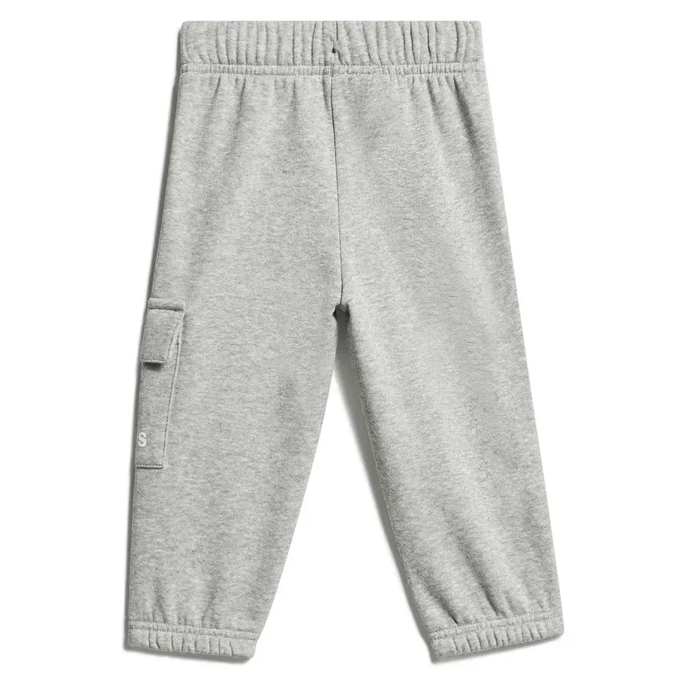 Комплект штанов из флиса Adidas Essentials Joggers Adidas, серый — фото 4