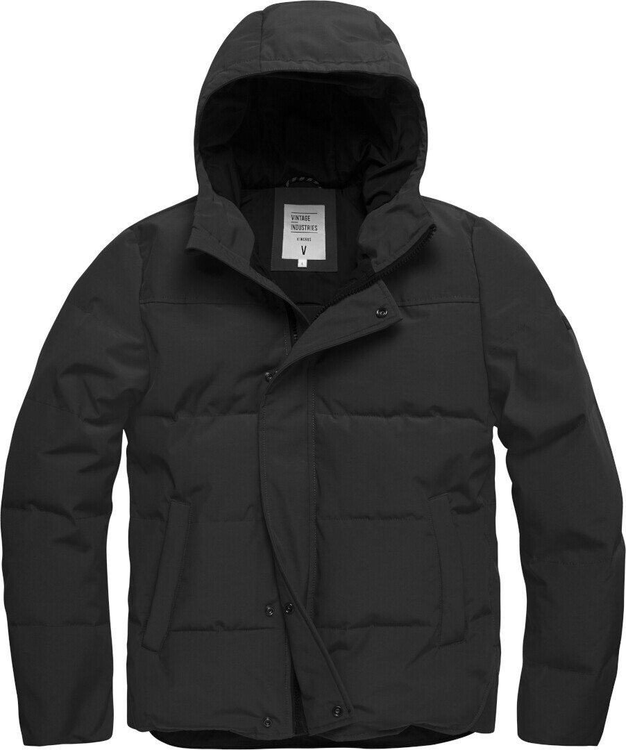 

Куртка Vintage Industries Zander, черная, Черный, Куртка Vintage Industries Zander, черная