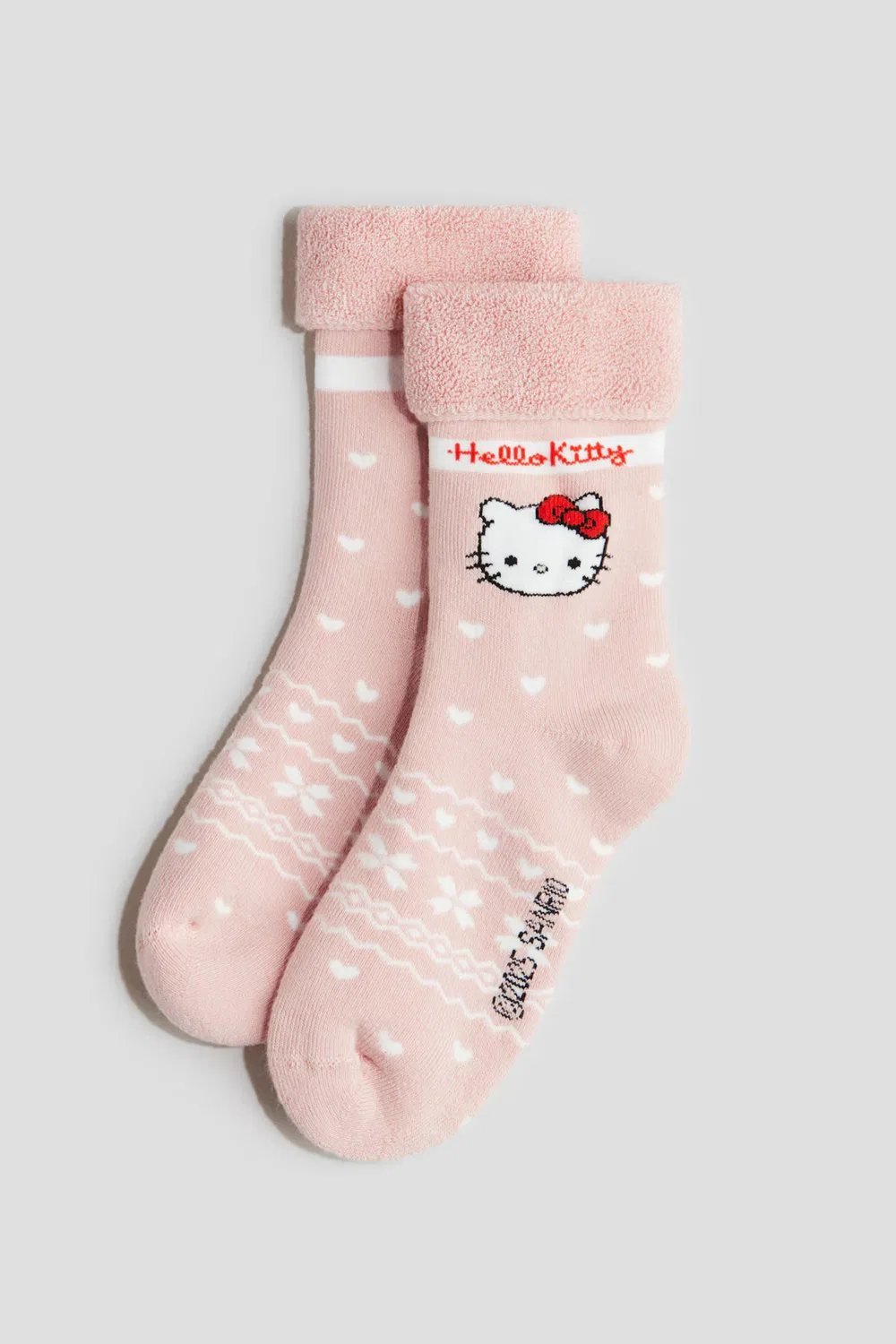 Набор из 3 махровых носков H&M, Helles Mattrosa/Hello Kitty — фото 2