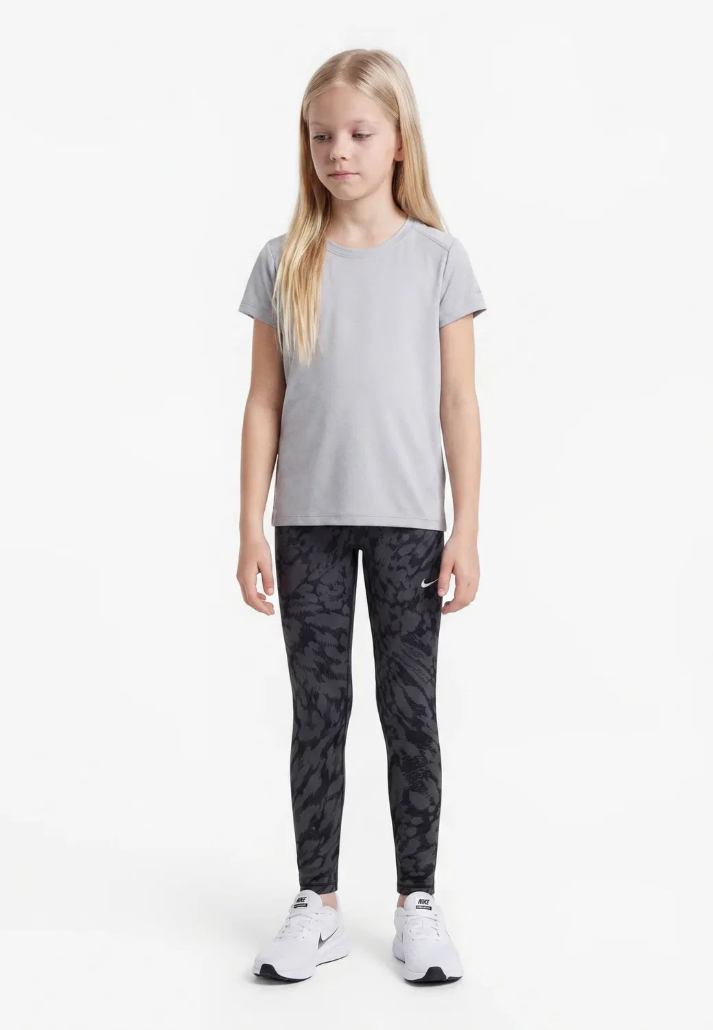 Спортивные леггинсы унисекс Nike Performance, Black/White
