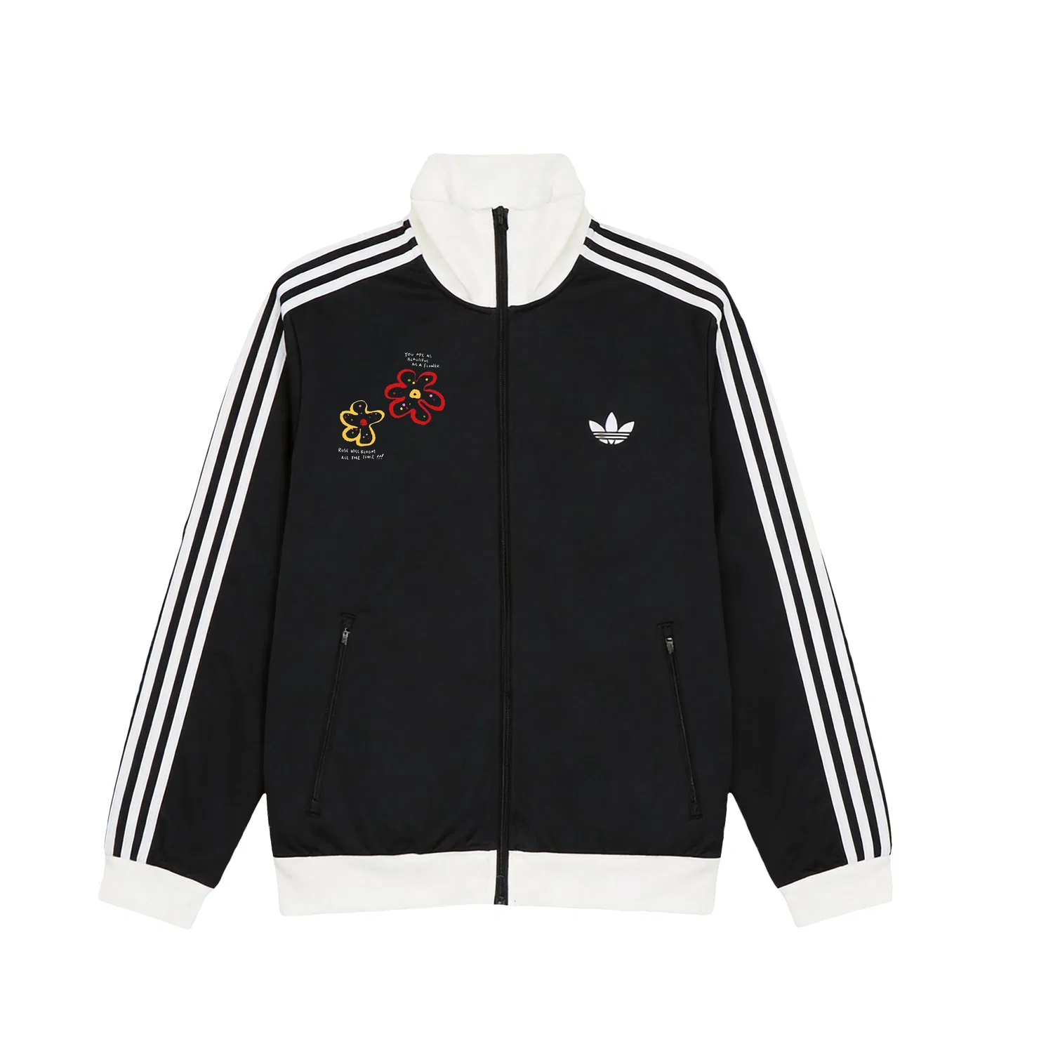 Женская куртка с воротником-стойкой Adicolor Adidas Originals, Black