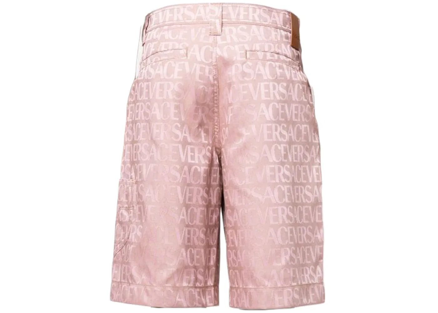 Мужские шорты с принтом Versace, Pink — фото 2