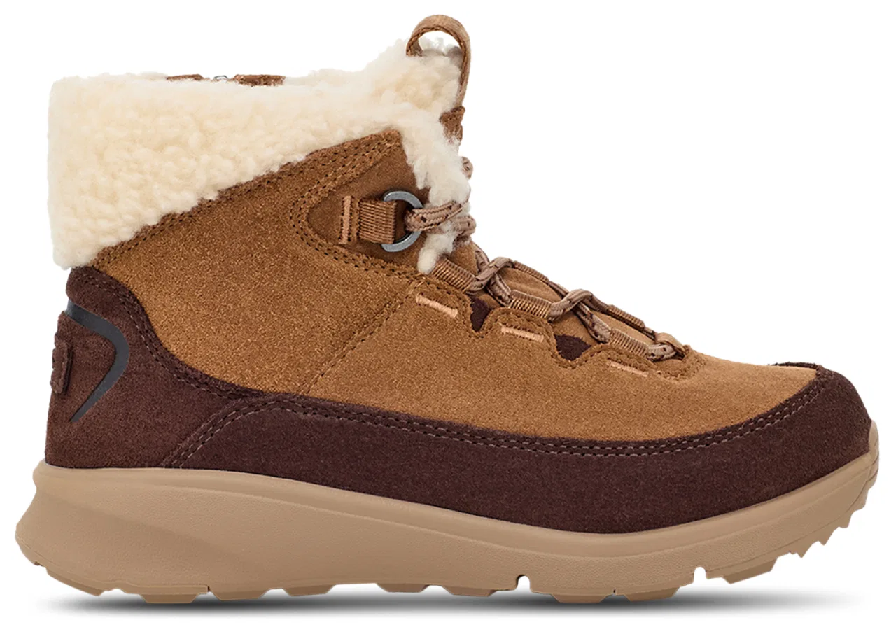 Ботинки для мальчиков Terretrail Cozy Lace UGG, цвет Chestnut