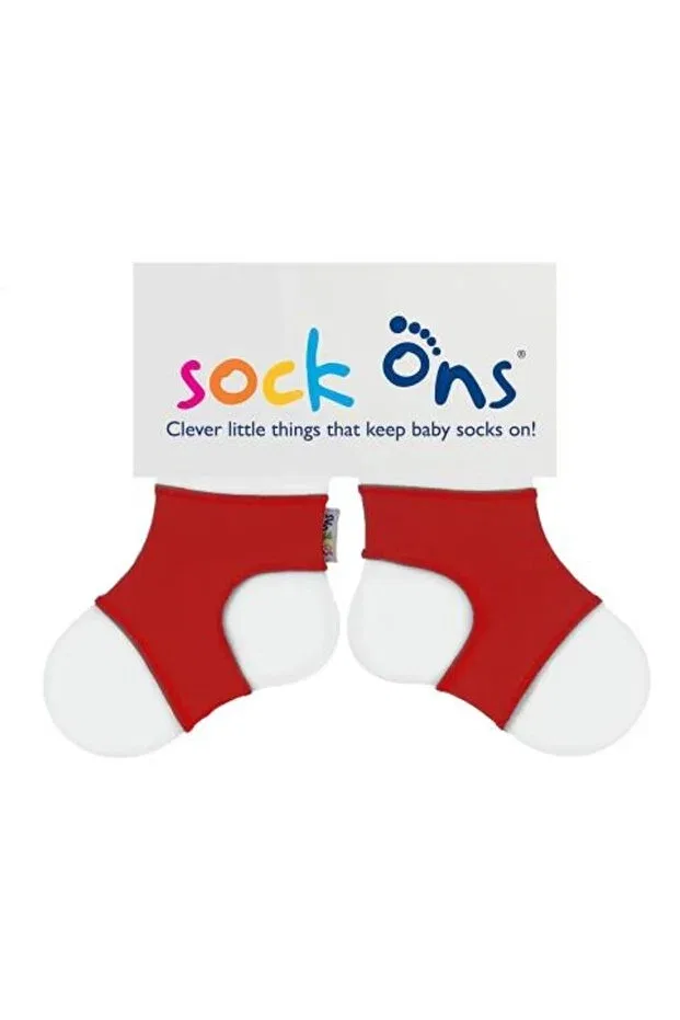 Детские носочки для новорожденных Sock Ons, Red