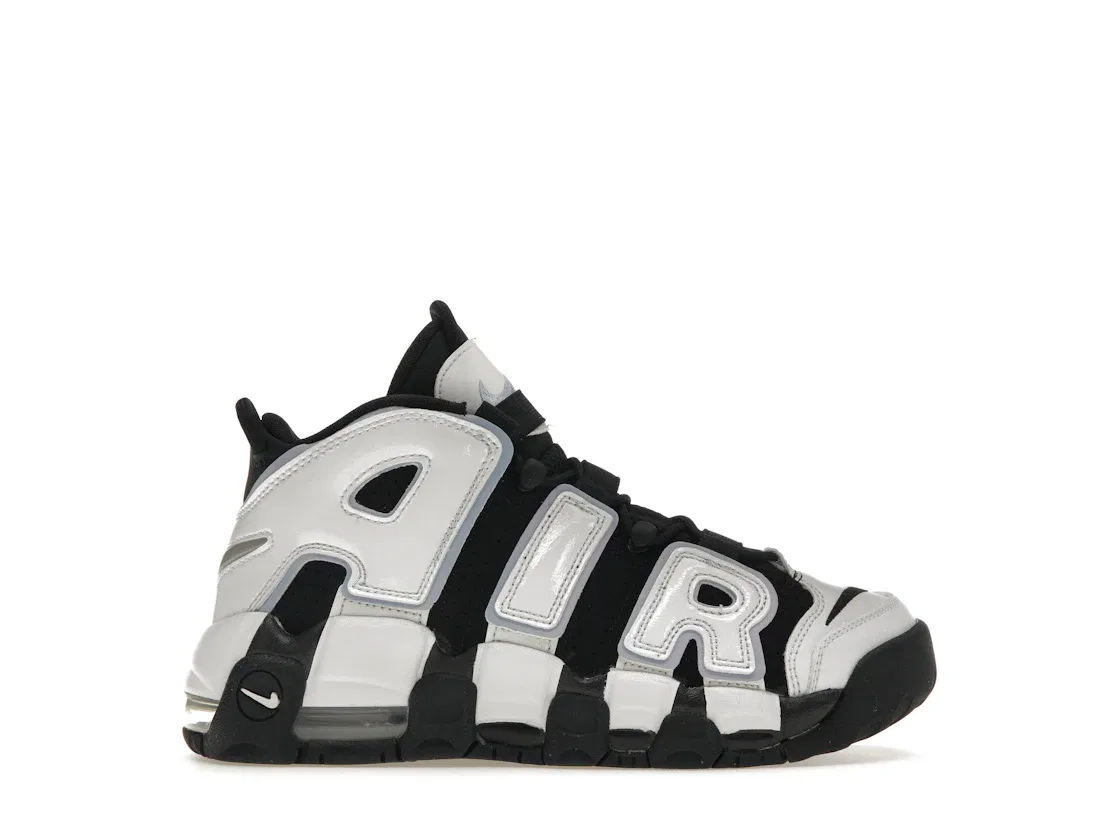 Детские кроссовки Lifestyle Nike Air More Uptempo 96, Black/White/Multi-Color/Cobalt Bliss