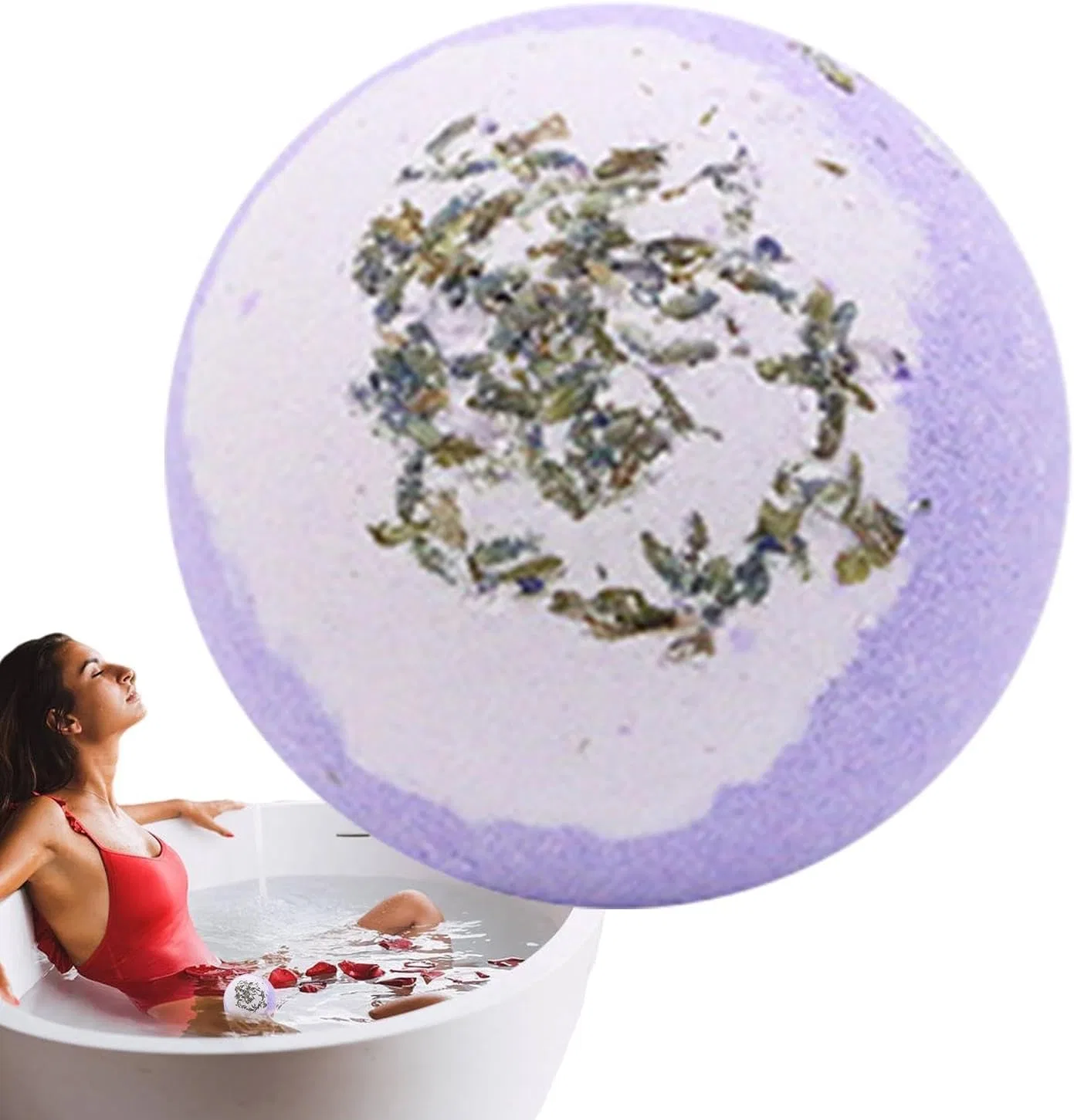 Детская бомбочка для ванны с сухоцветами, Lavender Generisch