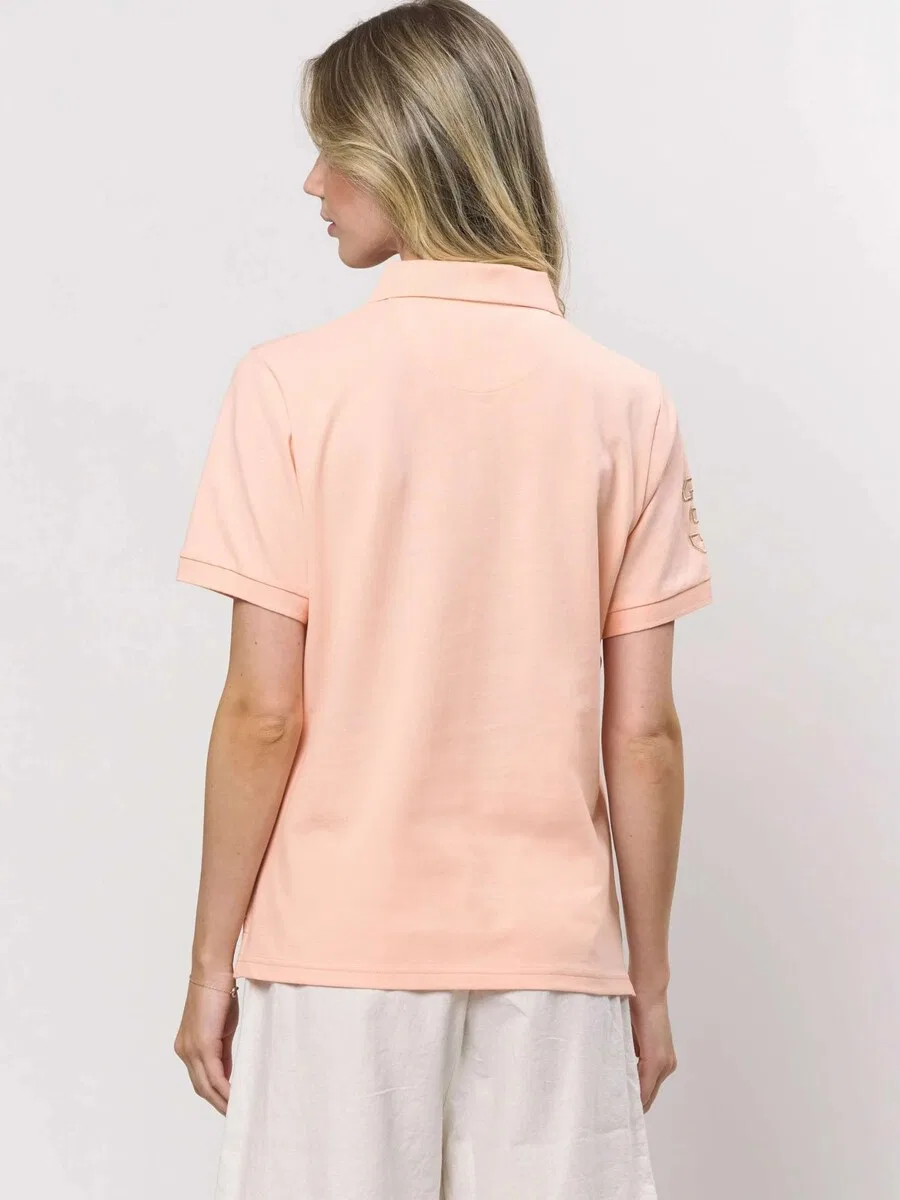 Топ 'UWHariet' светло-розового цвета U.S. Polo Assn. — фото 4