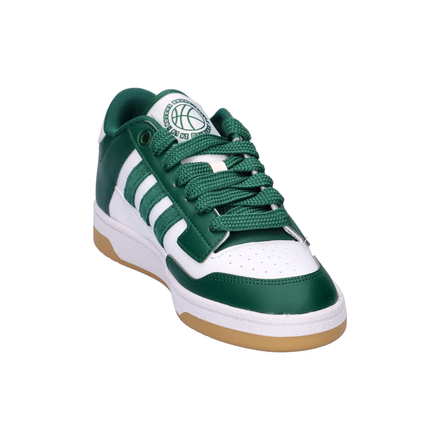 Детские кроссовки с ретро-дизайном Rapid Court Low Adidas, Grun — фото 2