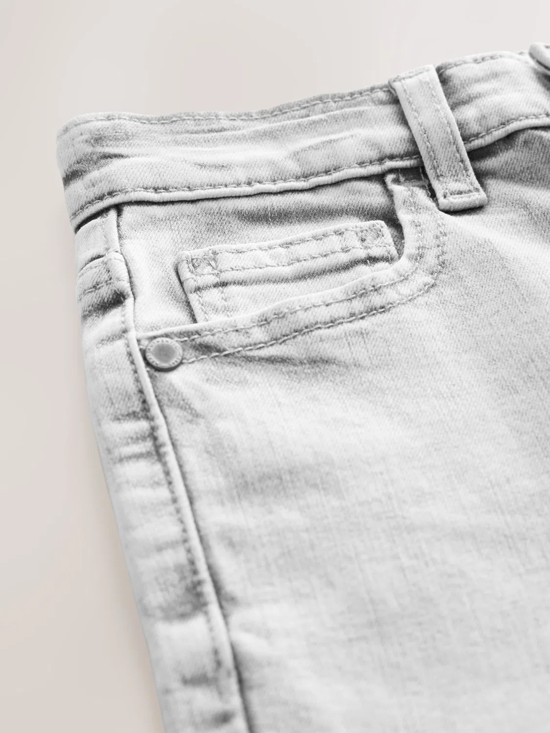 Джинсы Regular Fit Stretch Next, Light Grey — фото 4