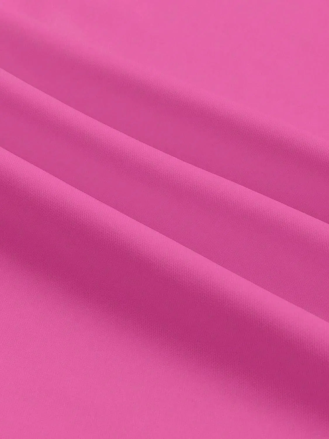 Женское элегантное платье мини с асимметричным вырезом Hot Pink — фото 4