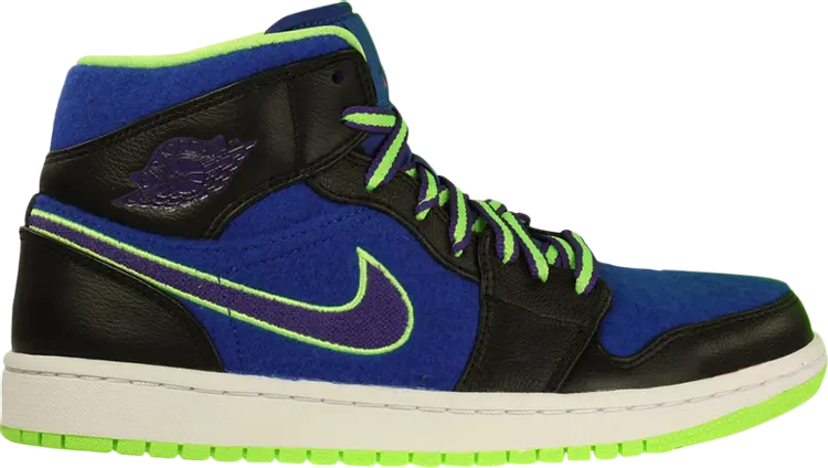 

Кроссовки Air Jordan 1 Mid Bel Air, черный