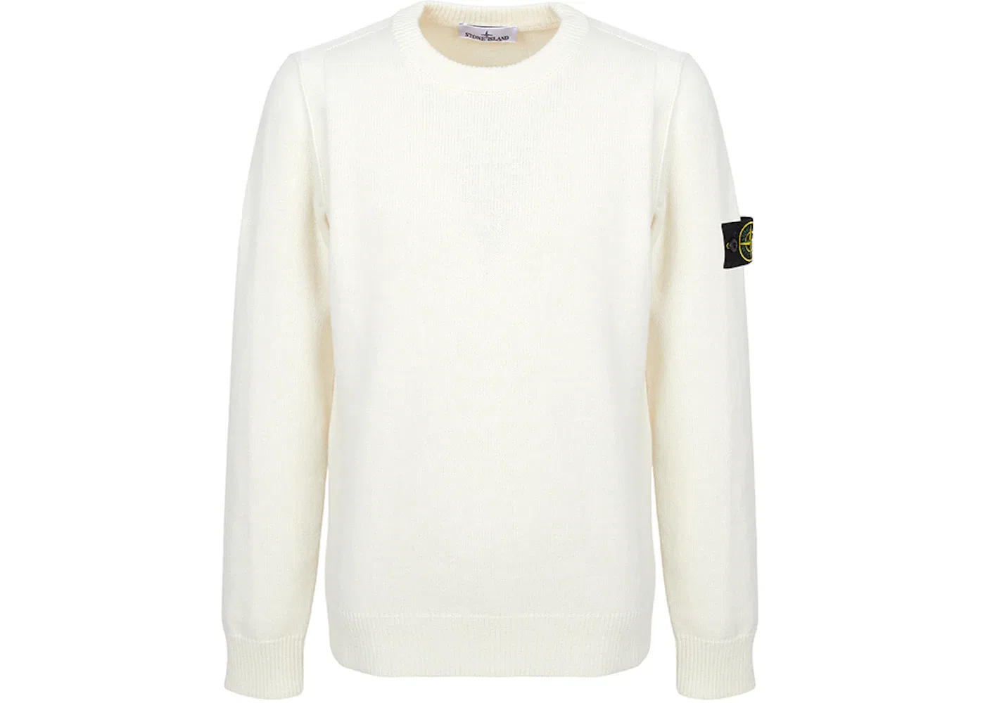 Мужской свитер с принтом Sweater Stone Island, Ivory