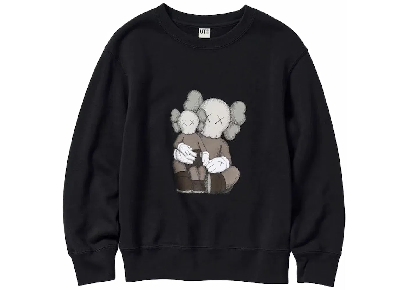 Детский лонгслив с длинным рукавом Sweatshirt KAWS, Black
