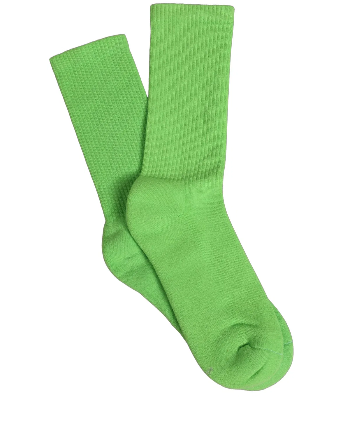 Женские носки с рубчиком Mid Calf Dolce & Gabbana, Green — фото 2