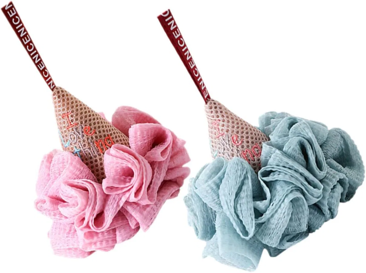 Мочалка для душа Ice Cream, 8 шт, FOMIYES, 17x13x13 см — фото 4