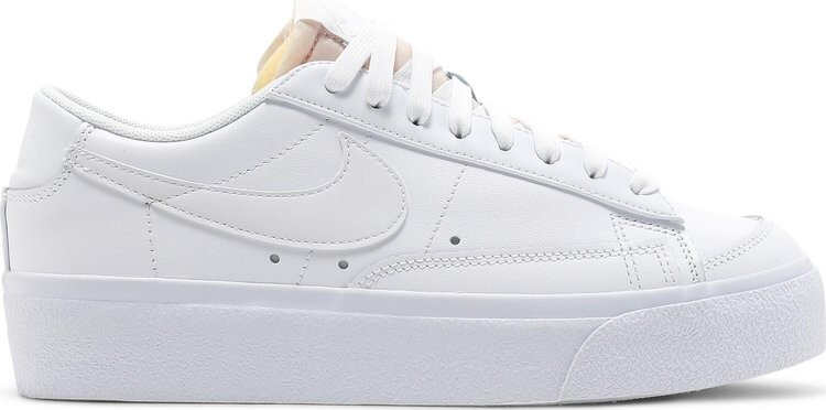 Кроссовки Nike Wmns Blazer Low 'Triple White', белый