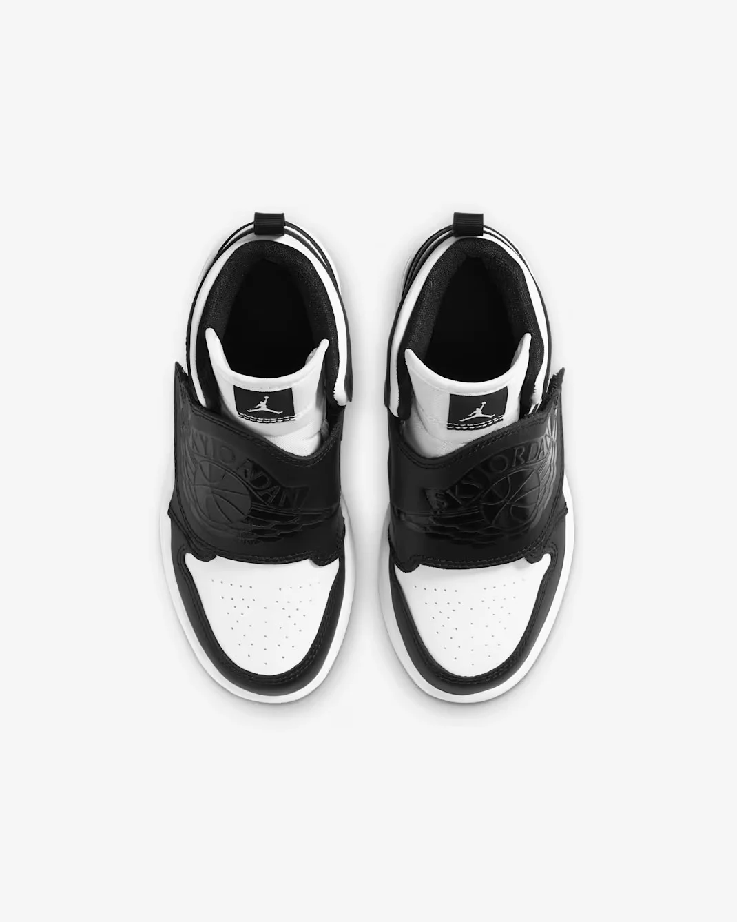 Кроссовки детские Nike Sky Jordan 1, черный/белый — фото 3