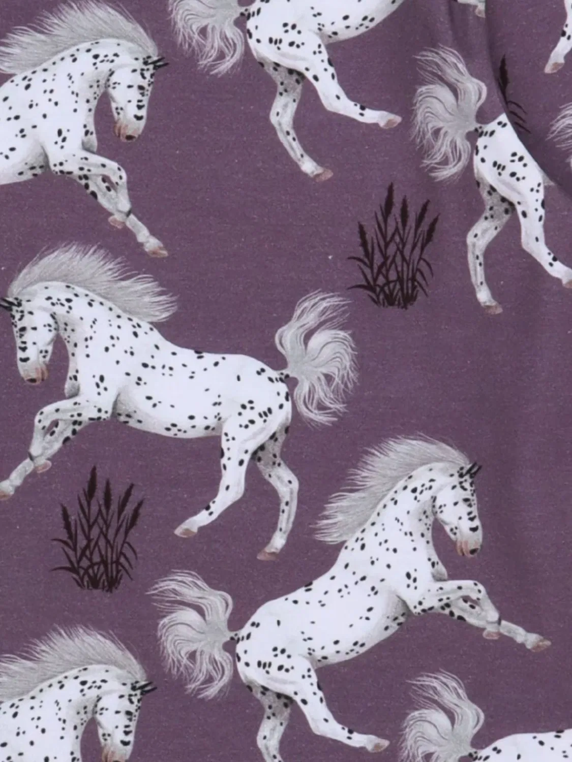 Футболка Walkiddy Schimmel Horses Shirt фиолетового цвета — фото 2