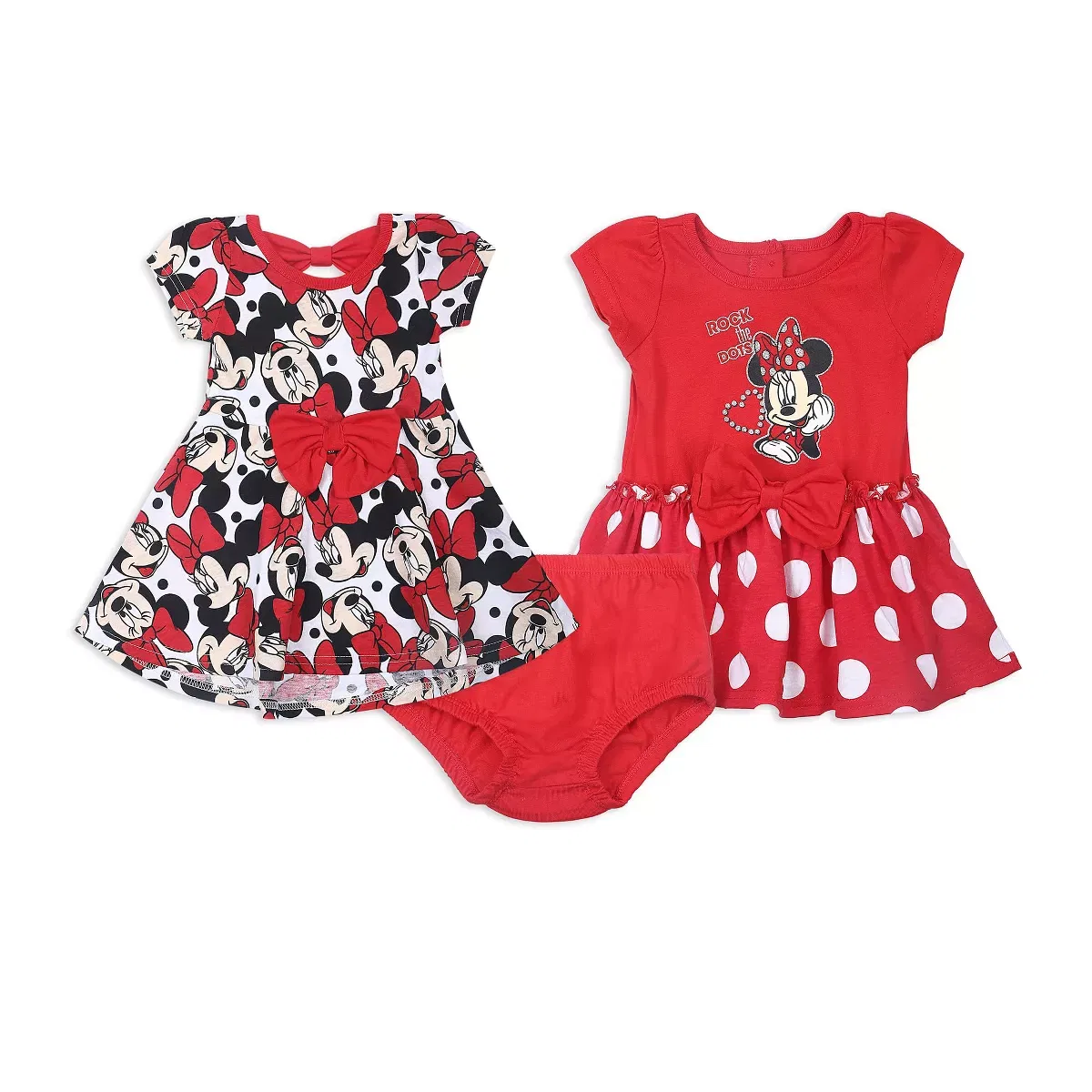 Детский комплект платьев с принтом Minnie Mouse Rock The Dots Minnie Mouse, Red