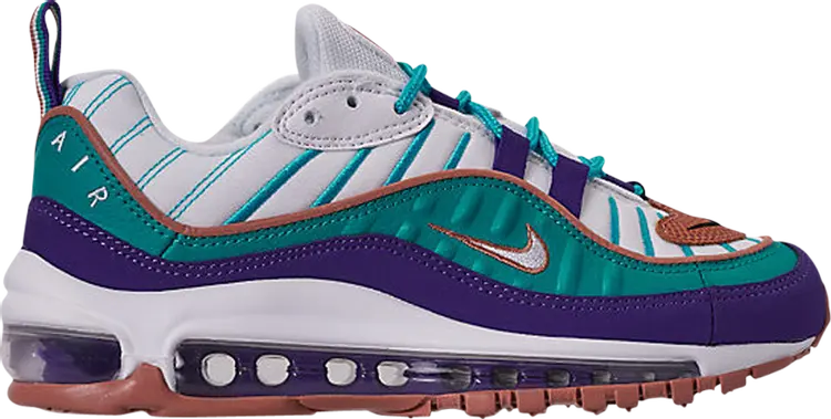 

Кроссовки Nike Air Max 98 GS 'Hornets', фиолетовый