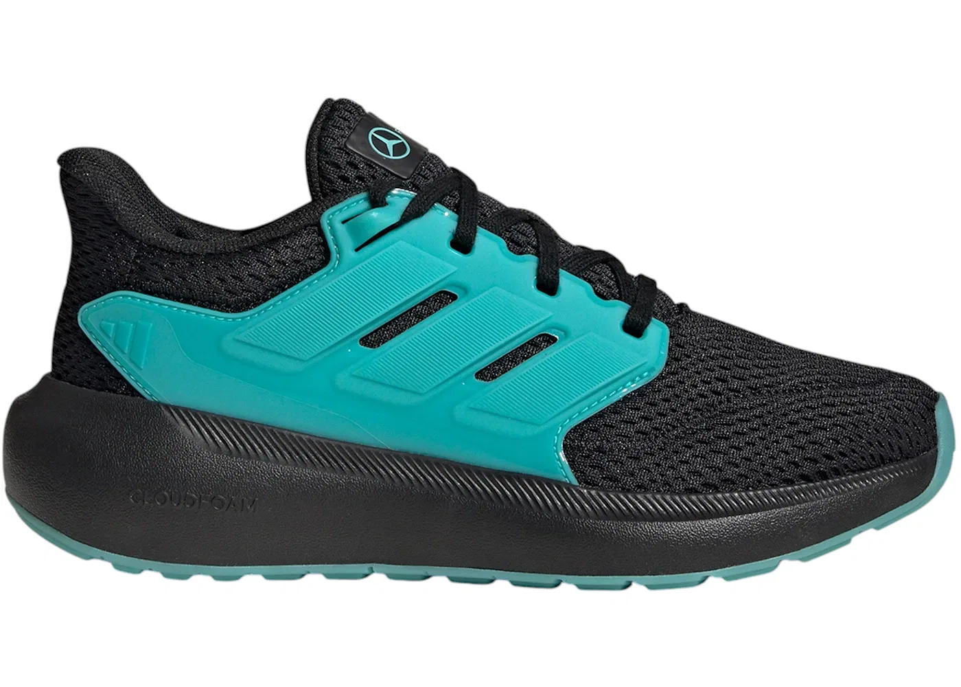 Детские кроссовки Lifestyle с принтом Adidas Ultimashow 2.0 Junior Mercedes-AMG Petronas Formula One Team Adidas, Core Black Semi Mint Rush Core Black