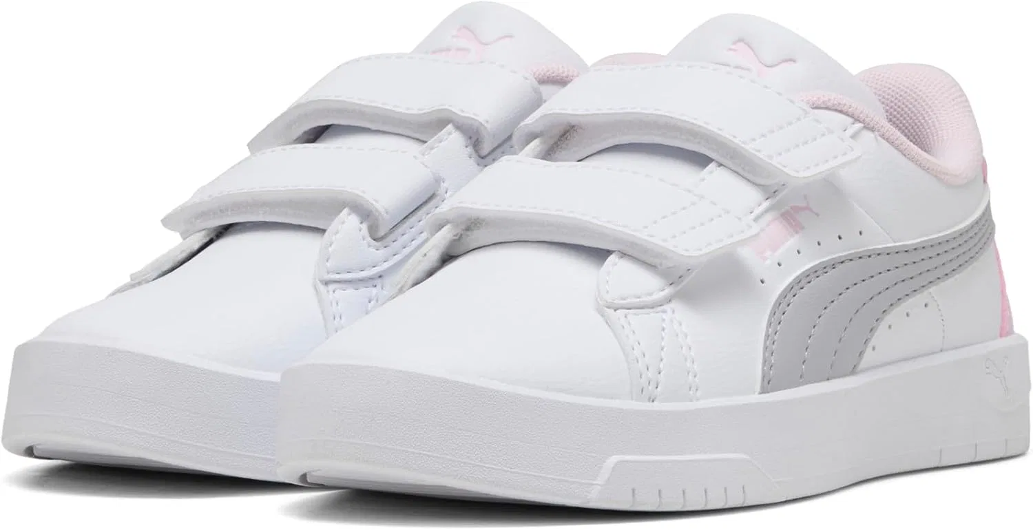 Детские кроссовки для девочек Jada Classic V PUMA, White — фото 2