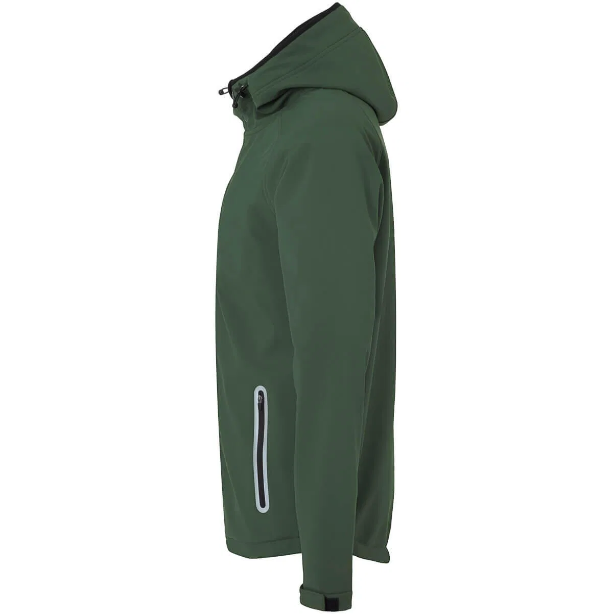 Детская софтшелл куртка Kempa SOFTSHELL Kids, Цвет Dunkelolivgrun Schwarz — фото 3