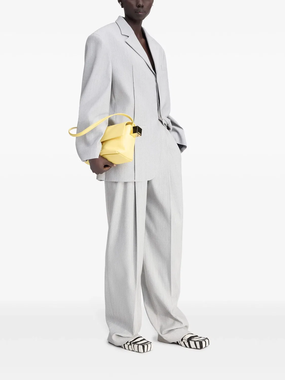 Пиджак La Veste H'Homme Jacquemus, серый — фото 3