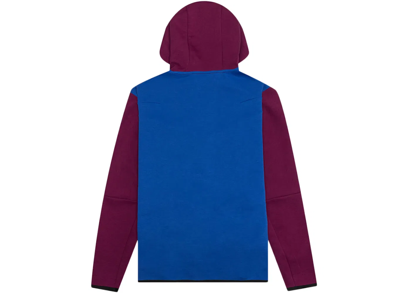Мужская худи Tech Fleece с полной застежкой-молнией Nike, Sangria Game Royal — фото 2