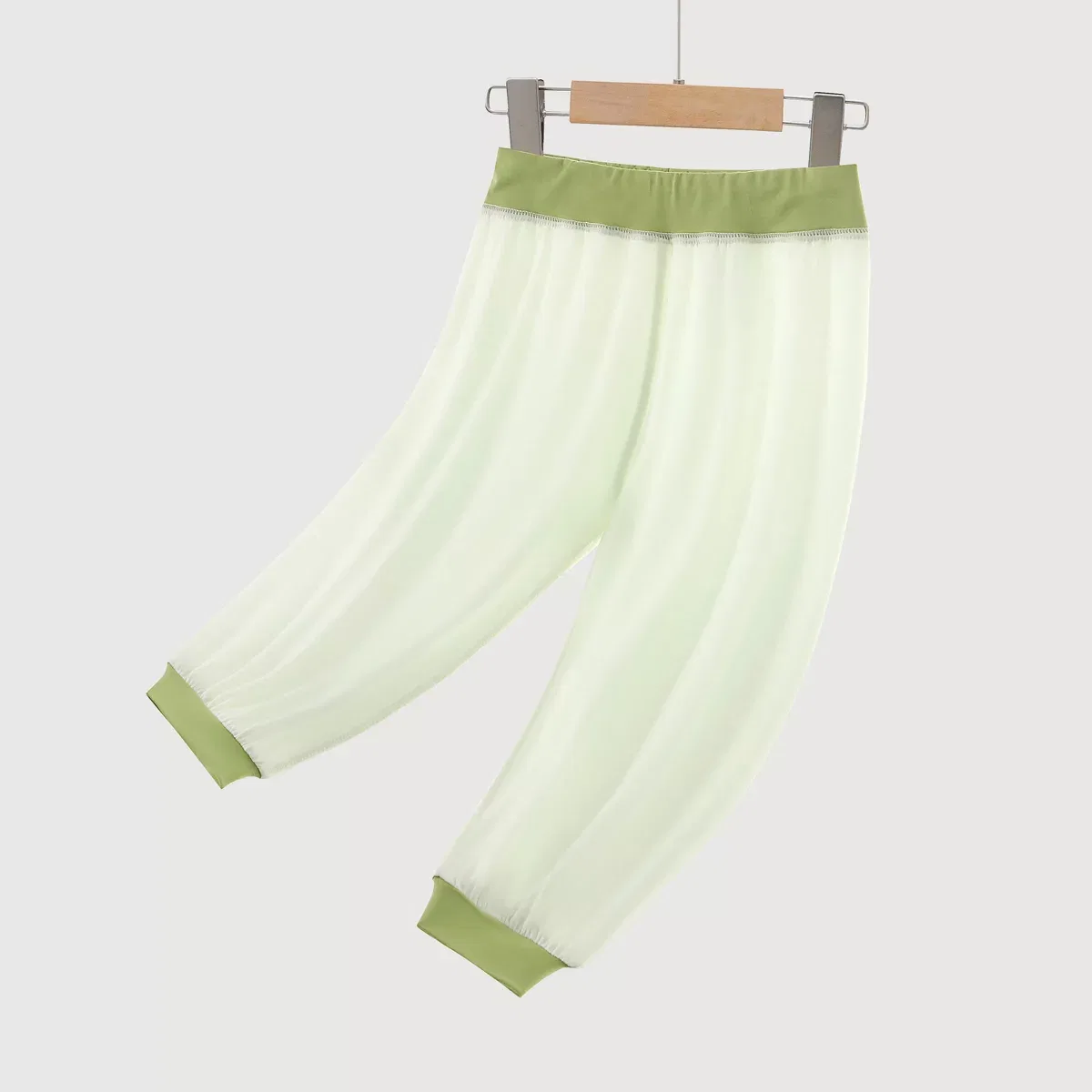 Детские штаны для девочек из модала TENCEL Laimi Bloom, Green