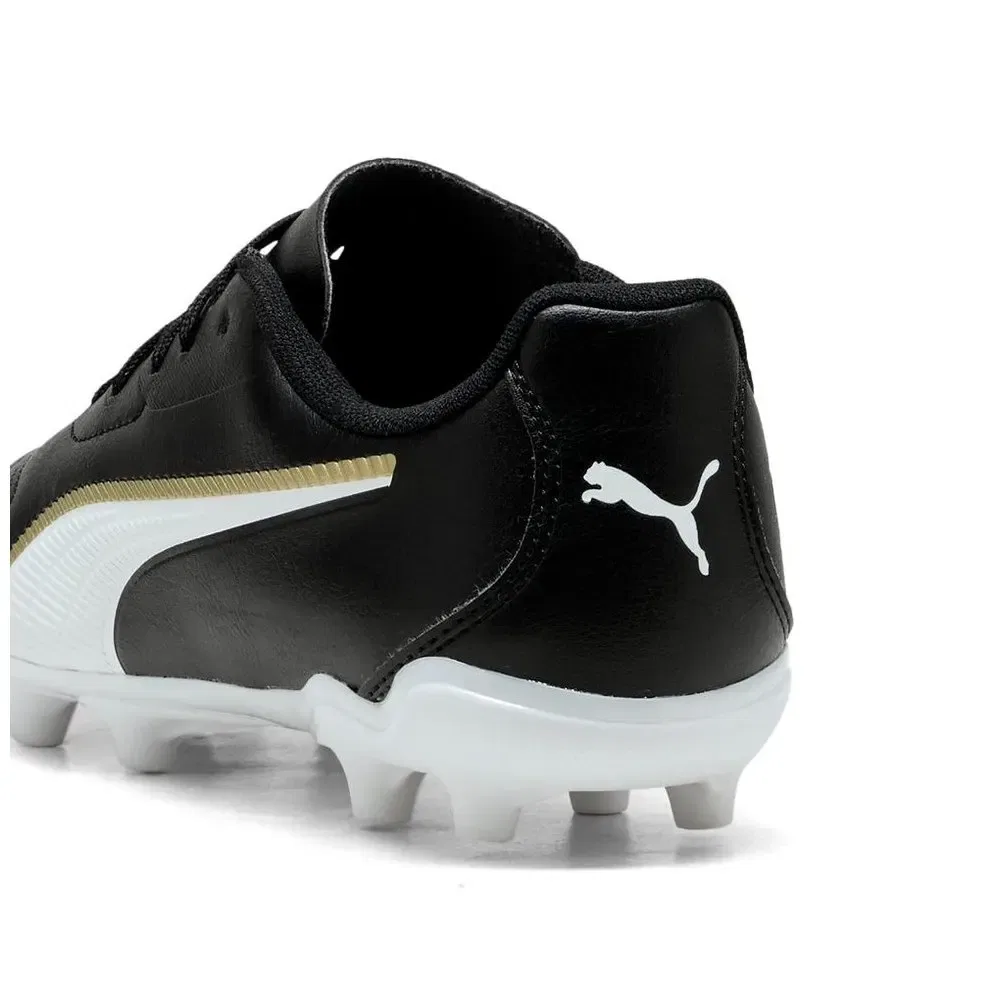 Футбольные бутсы детские King 20 Play FG-AG JR Puma, черный — фото 2
