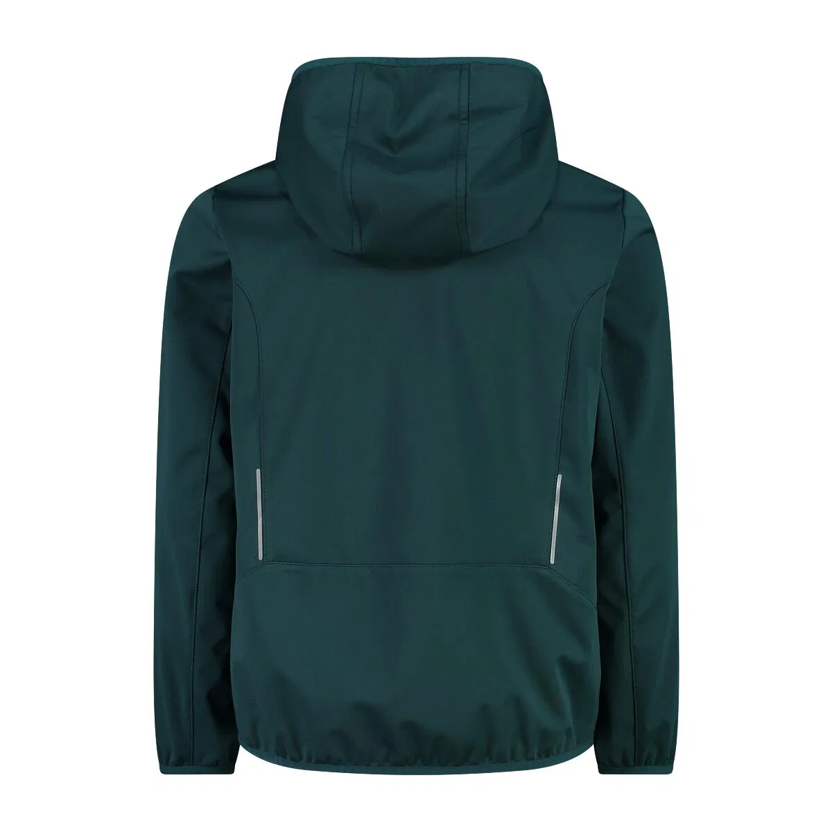 Детская софтшелл-куртка с капюшоном Boy Jacket Fix Hood Cmp, Grun / Grau — фото 2