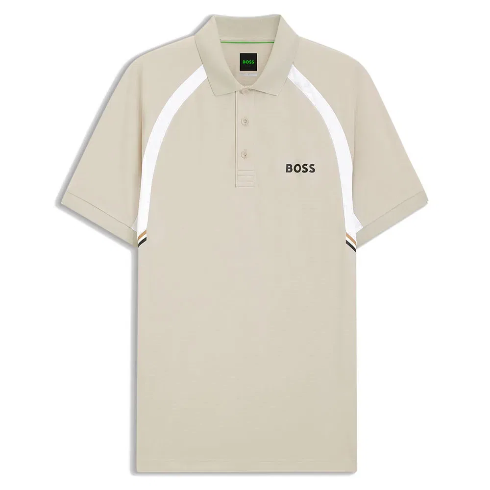 Мужское поло с длинным рукавом BOSS Spin 10276625, Beige