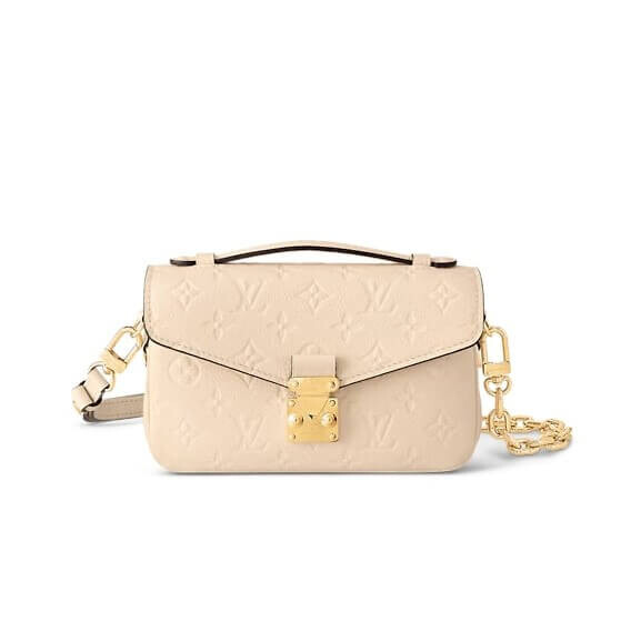 

Сумка Louis Vuitton Pochette Métis East West, бежевый